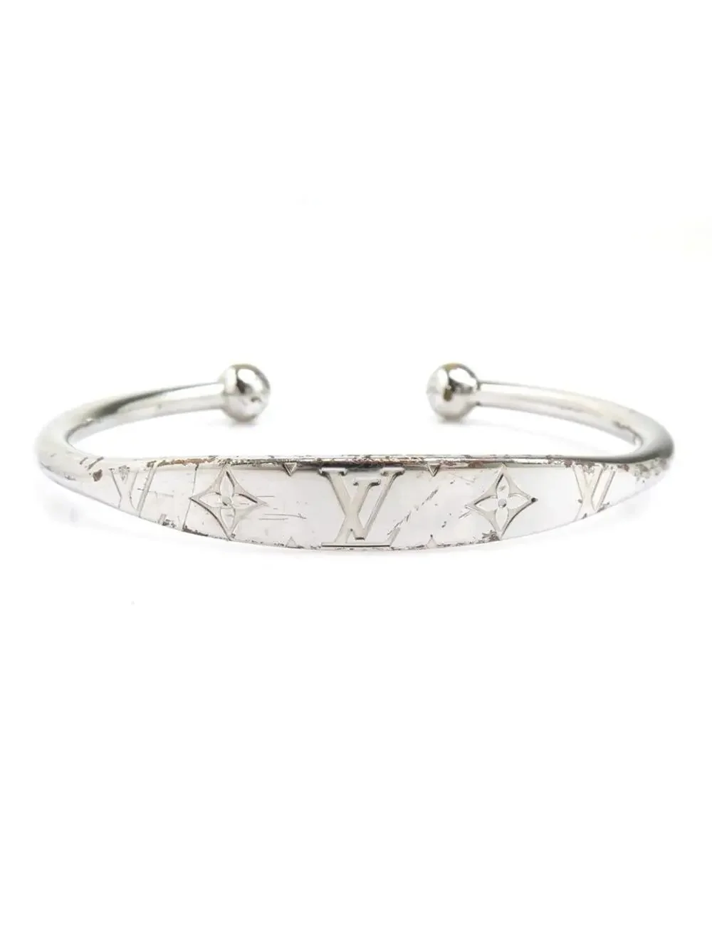 Auth Louis Vuitton Bangle Bracelet #293883L17B